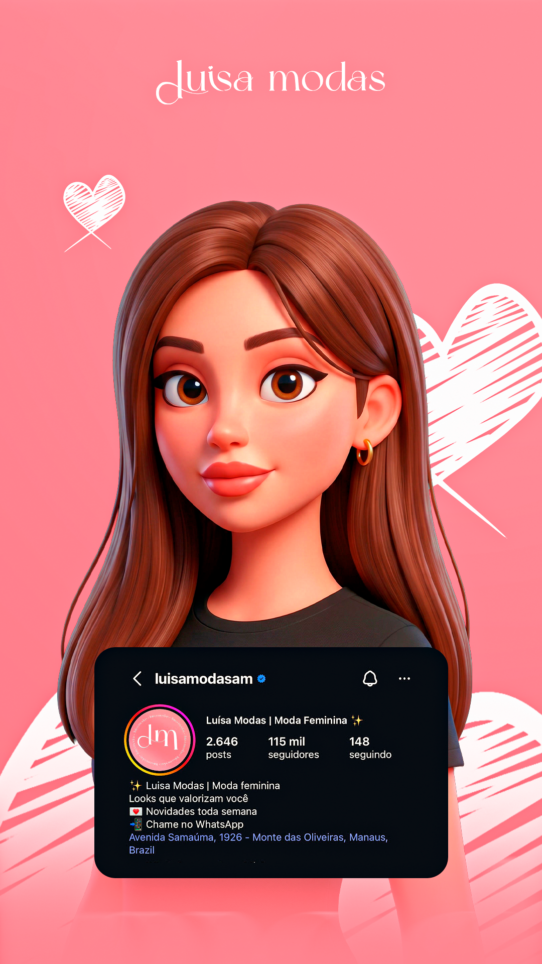 ID + MASCOTE LUISA
